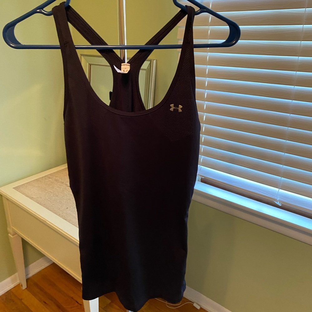 Black Under Armour Racerback Top